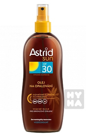 Astrid Sun 200ml Intenzivní bronz olej na opalo. 6 SPF