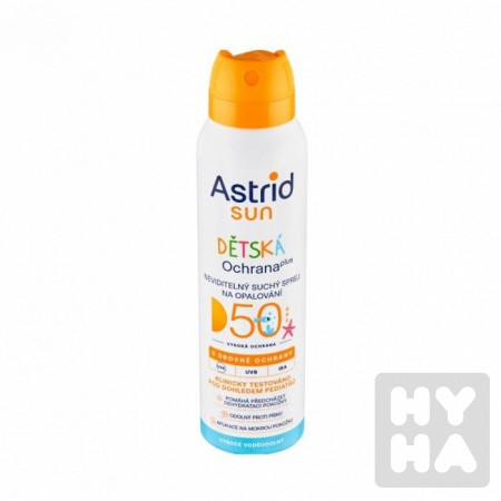 detail Astrid Sun 150ml Dětská ochrana + sprej 50SPF