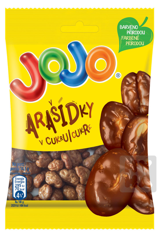 JoJo 60g Arašidky v cukru