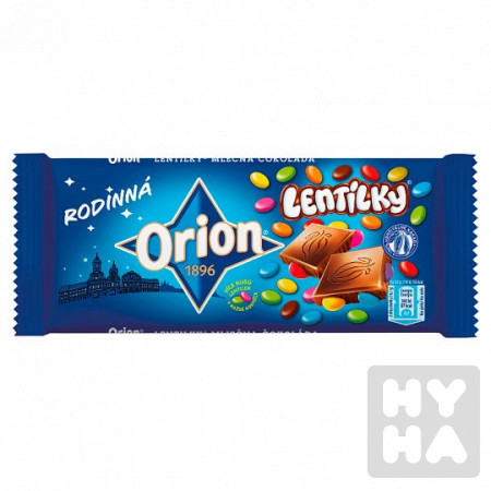 detail Orion Lentilky 150g mlečná čokolada