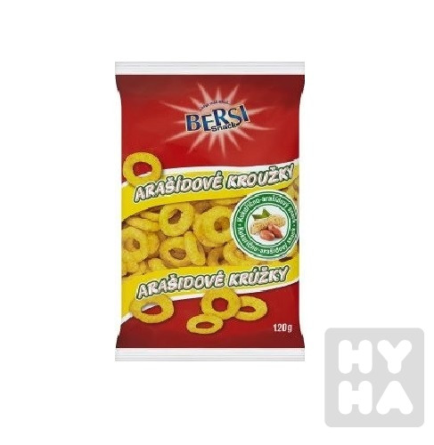 Bersi snack 120g Arašídové kroužky