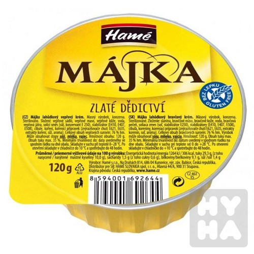 Hame 120g Májka
