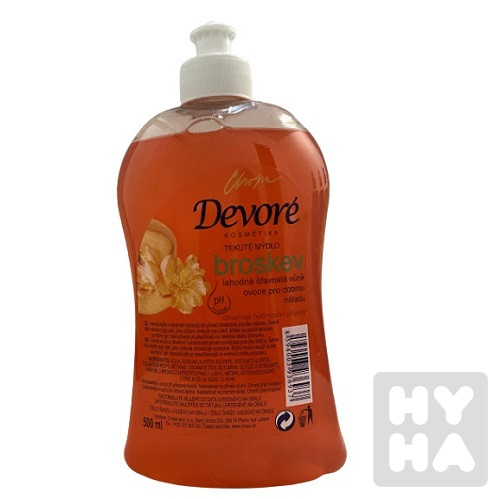 Chopa tekuté mýdlo 500ml Broskev