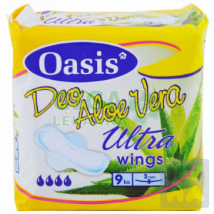 Oasis DEO aloevera ultra wings 9ks
