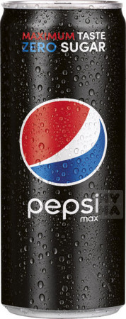 detail Pepsi 330ml max zero sugar
