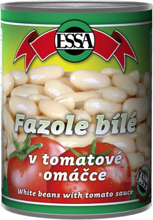 detail Essa Fazole bílé v tomatové omáč. 400g