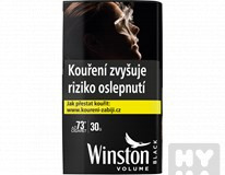 detail Winston tabak black 30g