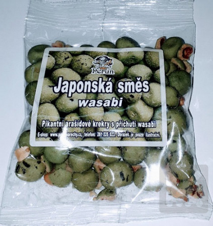 detail Perun 100g Japonská směs wasabi