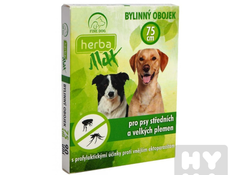 Herba max obojek pro psy středních a velkých plemen 75cm