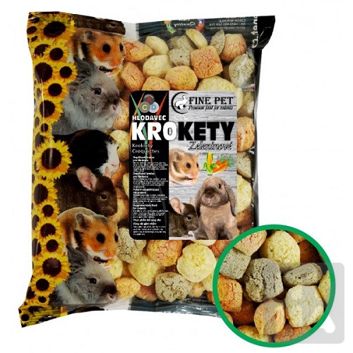 Fine pet 100g Krokety zeleninové 174