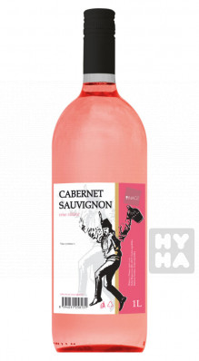 Cabernet sauvigon 1L růžové