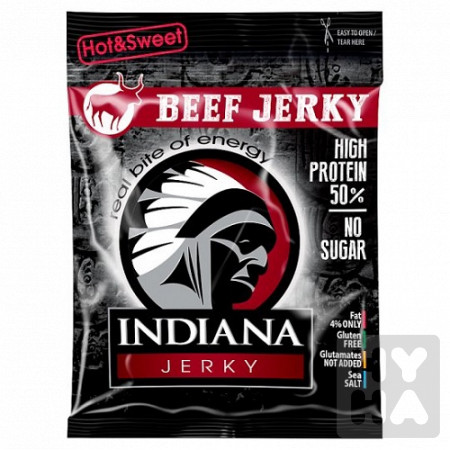 detail Indiana Jerky 25g Beef jerky hot sweet