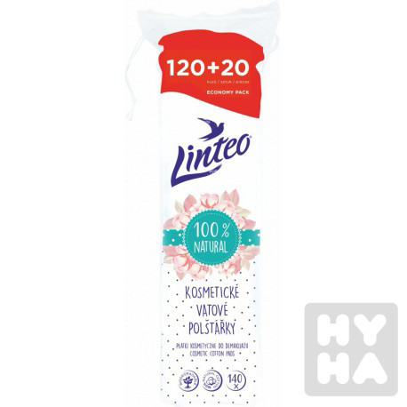 Linteo vatové polštařky 120+20ks
