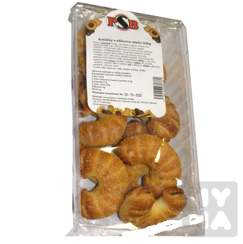 PSB Rohličky s jahodovou 330g