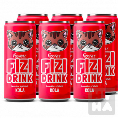 Fizistyle fizi drink 250ml Cola