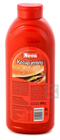 detail Nova Kečup jemný 900g