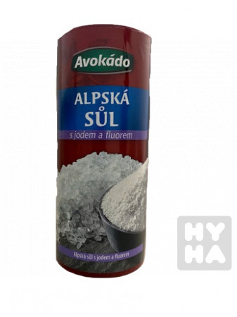 detail Avokádo 330g Mořská sůl s jódem a fluorem