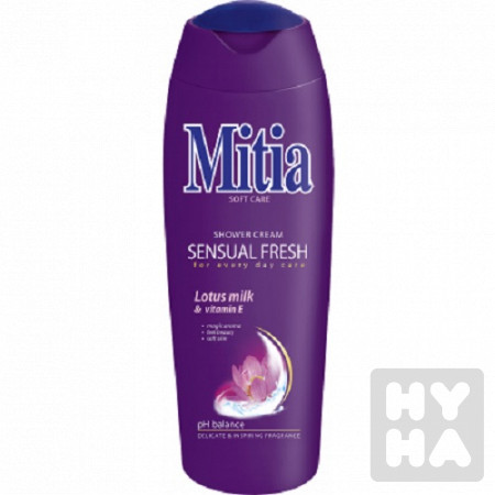 detail Mitia sprchový krém 400ml Sensual fresh