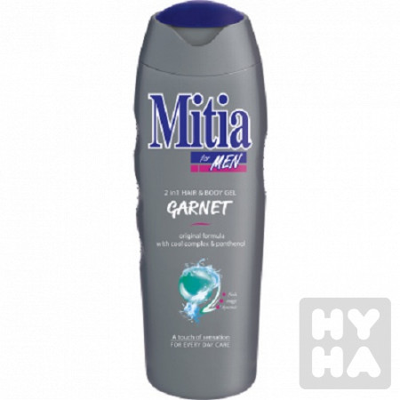 detail Mitia sprchový gel 400ml Garnet