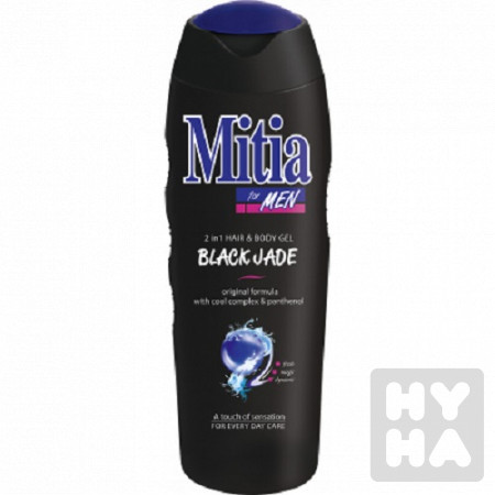 detail Mitia sprchový gel 400ml Black jade