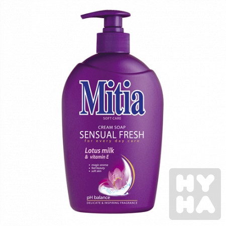 detail Mitia tekuté mýdlo 500ml Sensual fresh