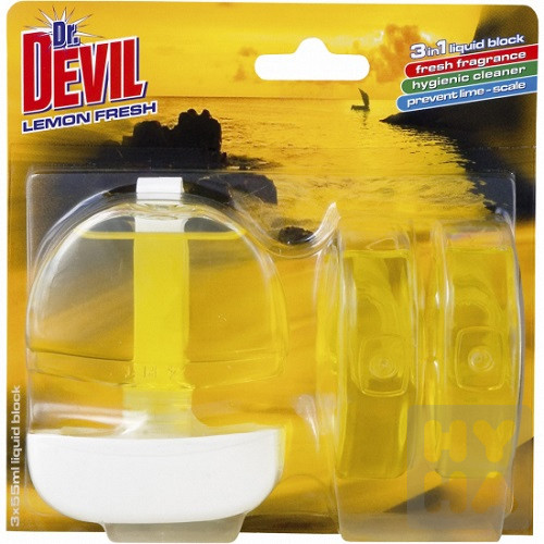 Dr devil 3in1 liq.block 3x55ml Lemon