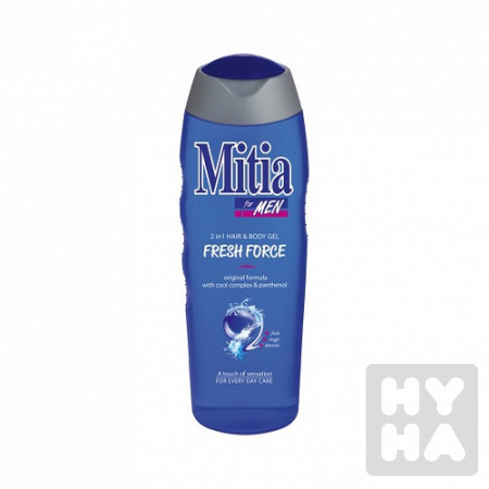 detail Mitia sprchový gel 2v1 400ml Fresh force