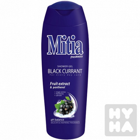 detail Mitia sprchový gel 400ml Black currant