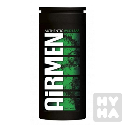 Airmen sprchový gel a šampon 400ml Wild Leaf