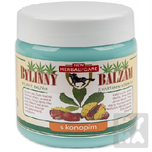 Bylinný balzam 500ml s konopím