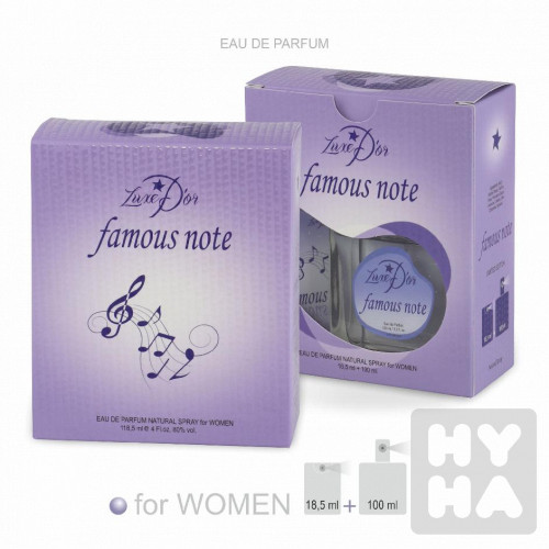 Luxe Dor EDT 100+18,5ml famous note
