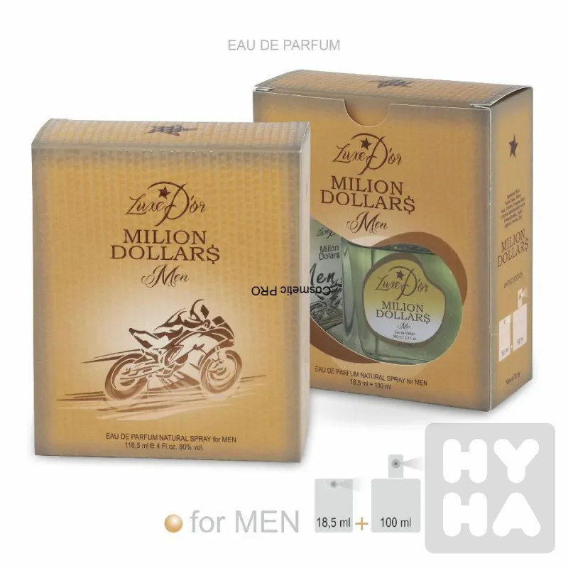 Luxe Dor EDT 100+18,5ml million dollars