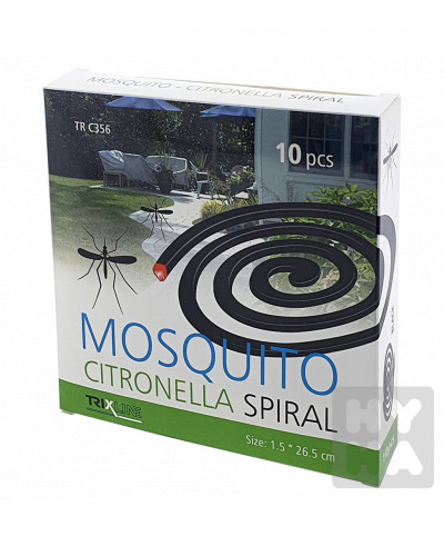 Mosquito citronella spiral