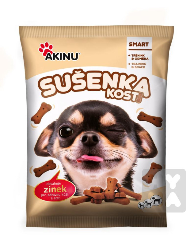 Akinu Sušenka kosti se zinkem 400g