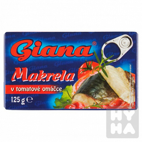 Giana Makrela 125g v rajčatové omáčce