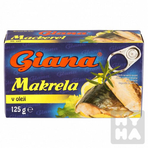 Giana makrela 125g v oleji