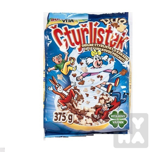 BV 375g DUO čtyřlístek s kaka,bil.coko