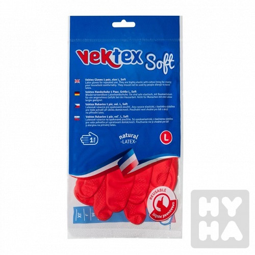 Vektex soft rukavice L/gang tay cao su