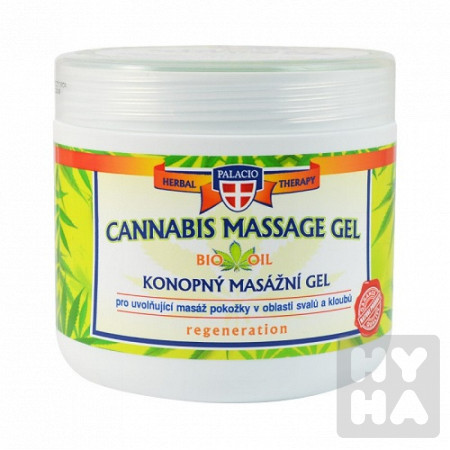 detail PLC Cannabis massage gel 600ml
