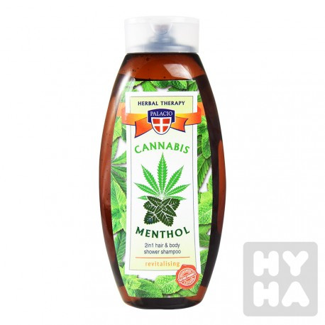Palacio šampon sprch 500ml Cannabis & Menthol