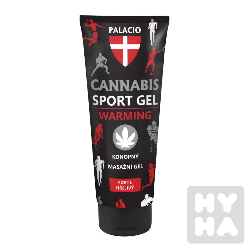 PLC cannabis sport gel hřejivý 200ml