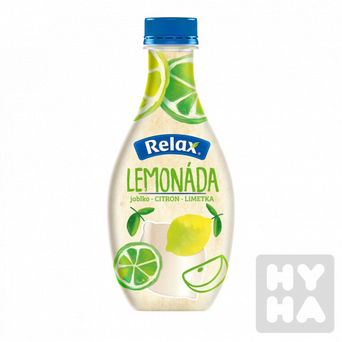 Relax Lemonáda 400ml Jabl,citr, Limetka