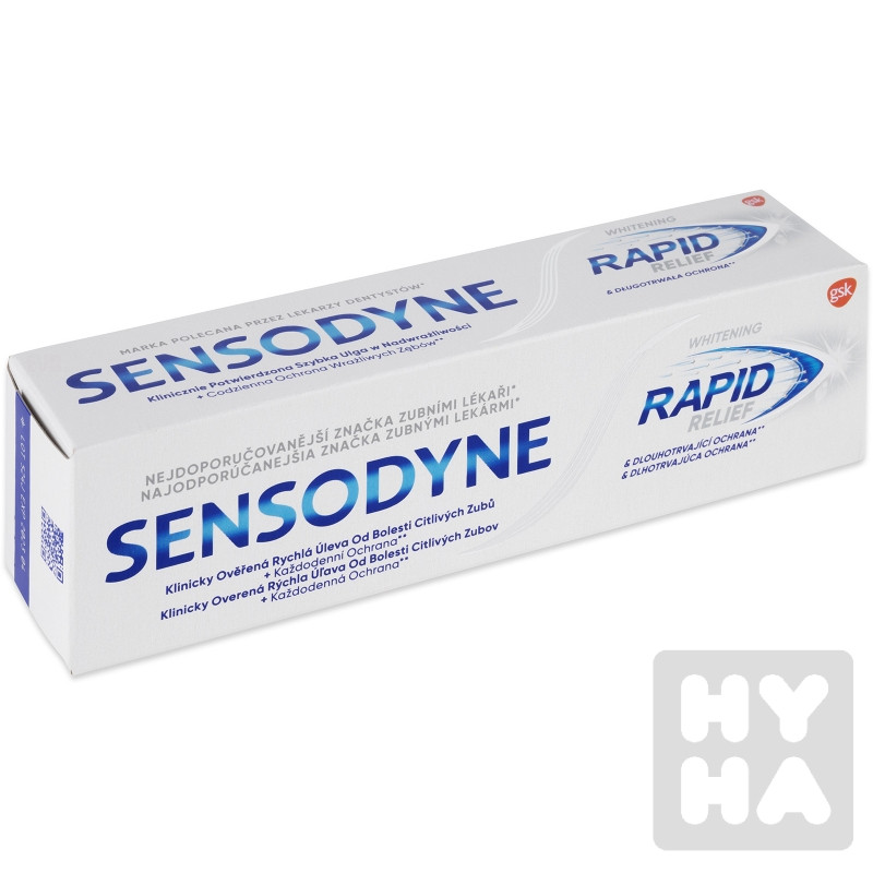 Sensodyne 75ml zp rapid whitening