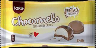 Chocomelo milky marshallow cookes