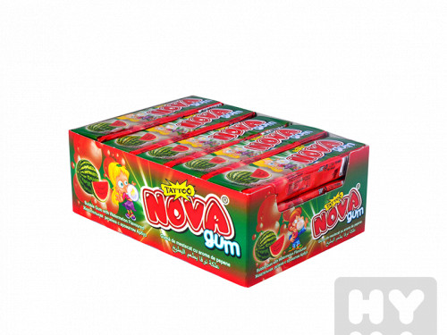 Nova bubble gum 18g Meloun/20ks