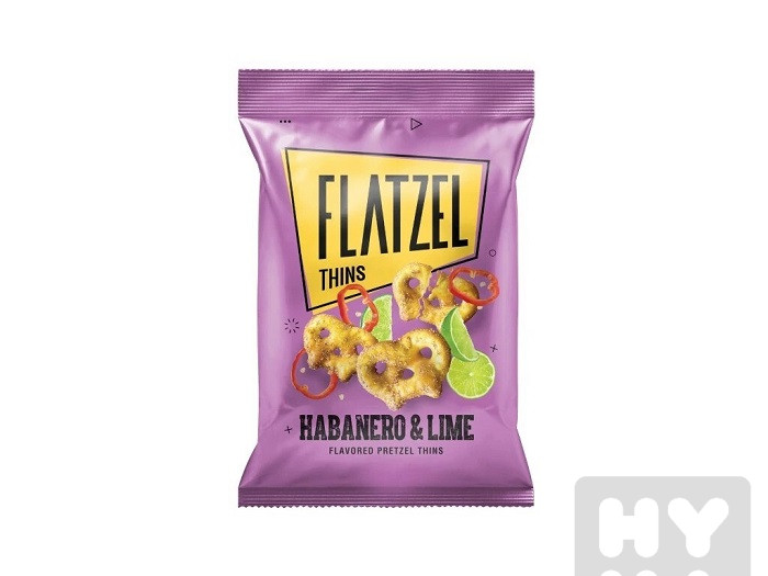 Flatzel thins 65g Habanero a lime
