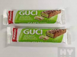detail GUci chocolate s pistacia 40x24ks
