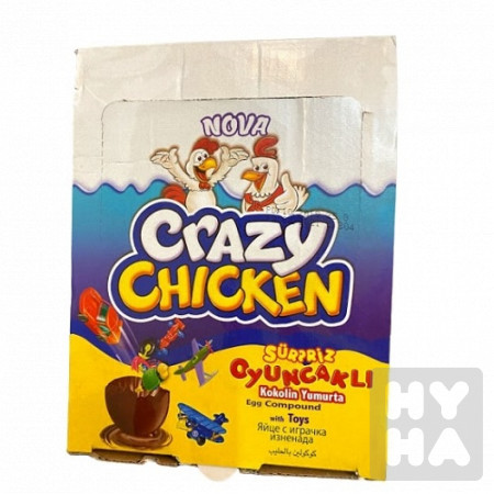 detail crazy chicken vejce coko 24ks