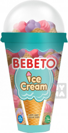 detail Bebeto ice cream gummy candy 120g/12ks