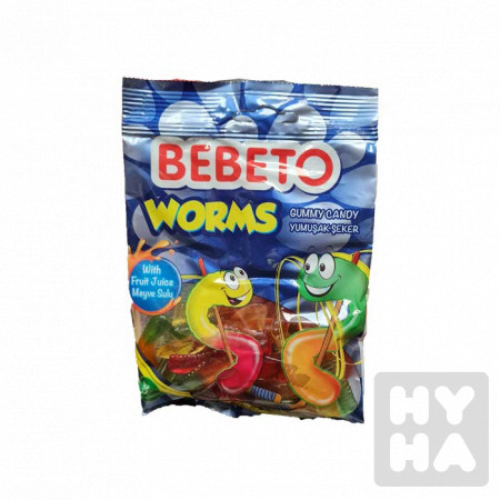detail Bebeto 80g Worms
